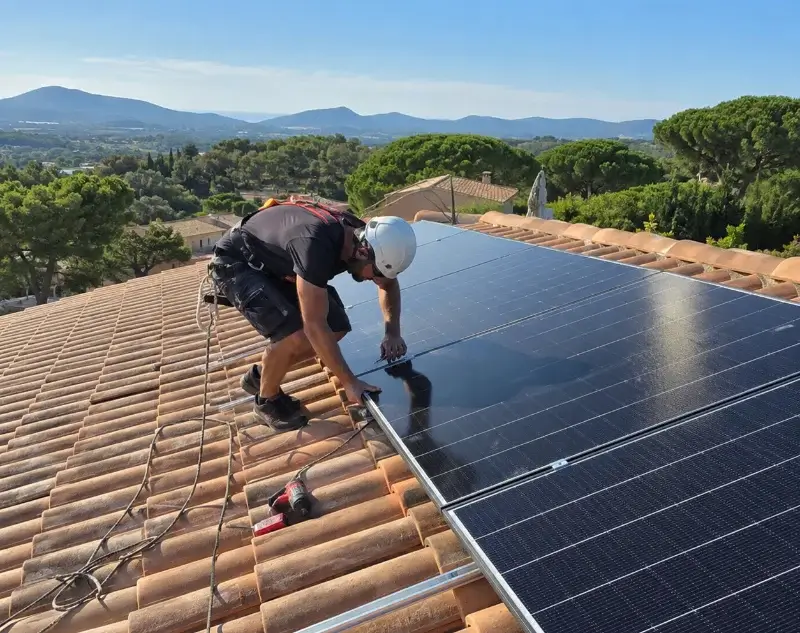 Installateur panneaux solaires Gries — pose photovoltaïque sur toiture